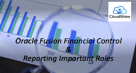 Oracle Fusion Financial Control & Reporting Important Roles