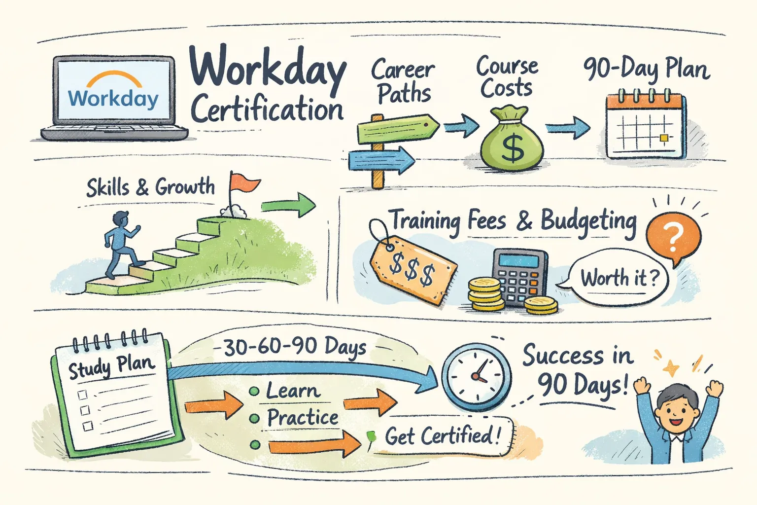 Workday Certification Course: Top Paths, Costs & 90‑Day Plan