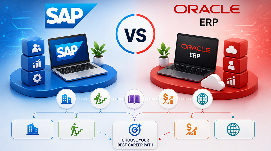 SAP vs Oracle ERP: A Complete Career Comparison Guide 2026