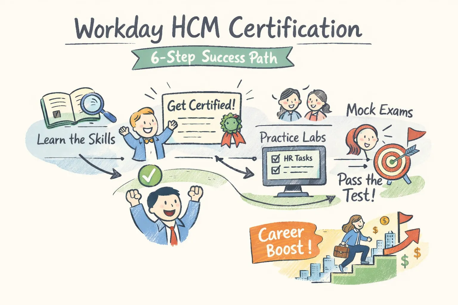 Workday HCM Certification: The Practical 6‑Step Plan