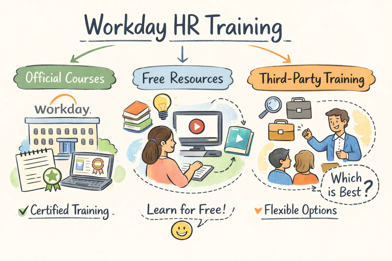 Workday HR Training: Choose Official, Free, or Third‑Party