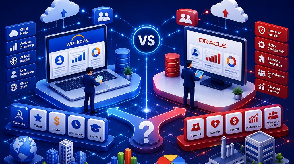 Workday HCM vs Oracle HCM: Which One to Choose in 2026?